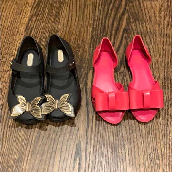 mini melissa sandals size 11
